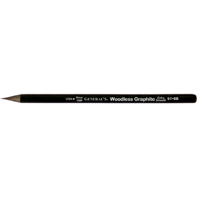 General Pencil Woodless Graphite Pencil 8B - 2pcs Charcoal & Graphite Art Nebula