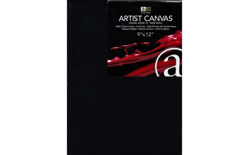 Art Advantage Artist Canvas Visual Edge Black Canvas Surfaces Art Nebula