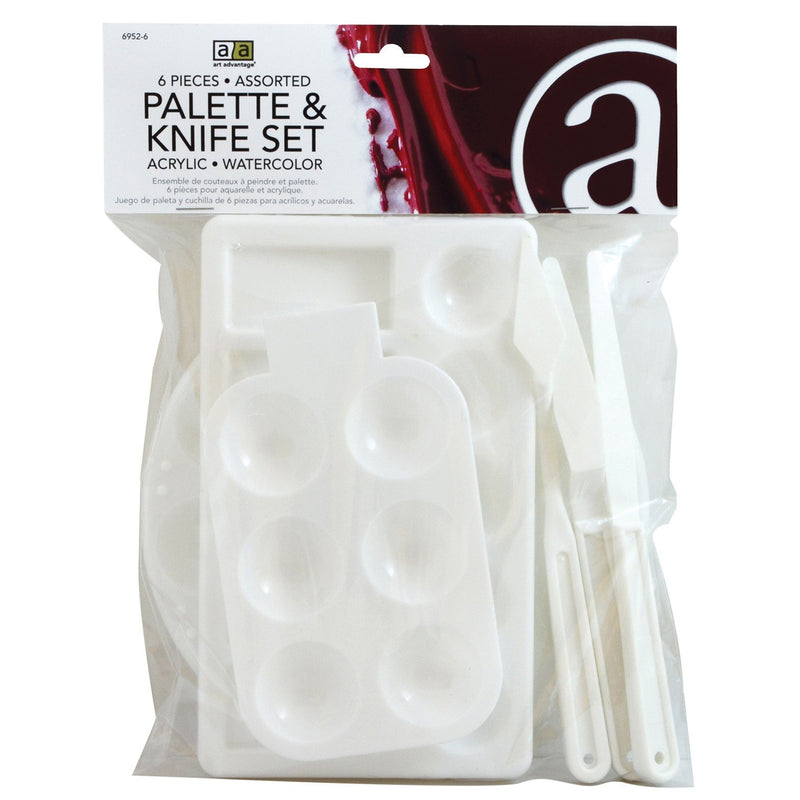 Art Advantage Palette & Knife 6 Piece Set (set) Painting & Palette Knife Art Nebula
