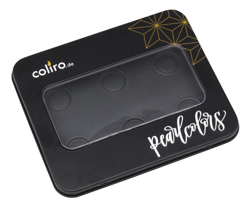Coliro (by Finetec GmbH) Empty Metal Box for 6 Colors Coliro Cases Art Nebula