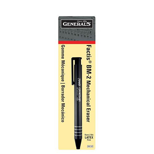 General Pencil CO. GPBM2-3RBP Factis Pen Style Eraser Refills 3Pcs Car