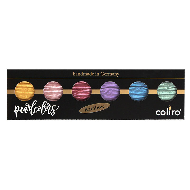 Coliro (by Finetec GmbH Germany) M710 - Rainbow 6 Color Set - Art Nebula