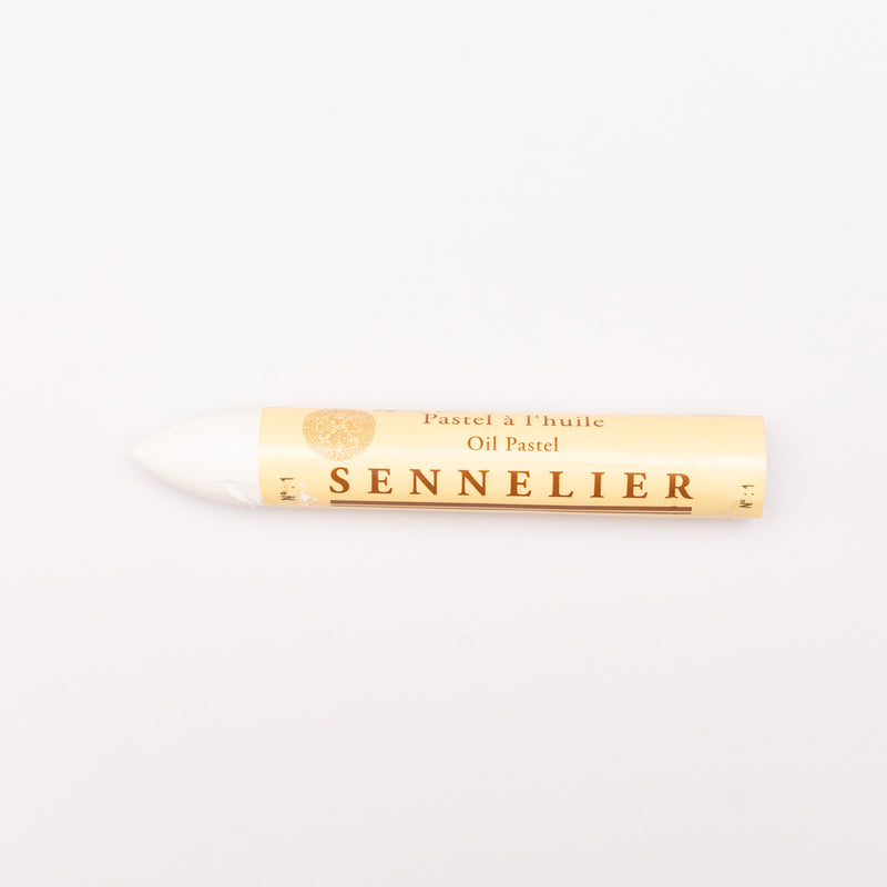 Sennelier Oil Pastel - White Individual Sticks Pastels & Chalks Art Nebula