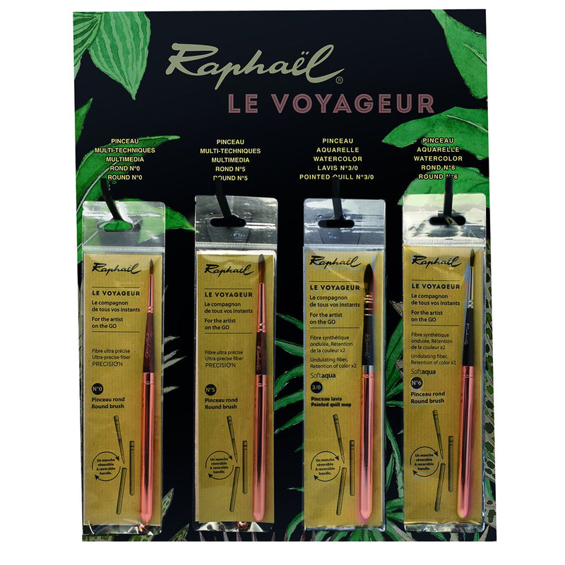 Raphael Le Voyageur Travel Brushes Watercolor Brush Art Nebula