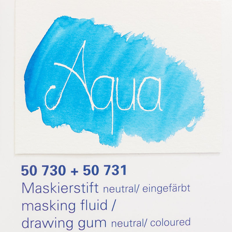 Schmincke Coloured Masking Fluid (Blue) 25ml Masking Fluid & Frisket Art Nebula