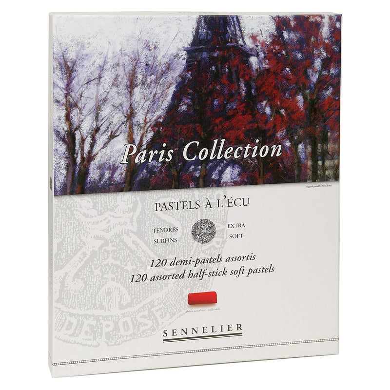 Sennelier Extra Soft Pastels 120 Half Stick - Paris Collection Set Pastels & Chalks Art Nebula