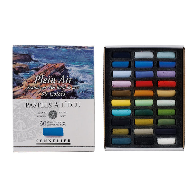 Sennelier Extra Soft Pastels 30 Half Stick - Seaside Set Pastels & Chalks Art Nebula