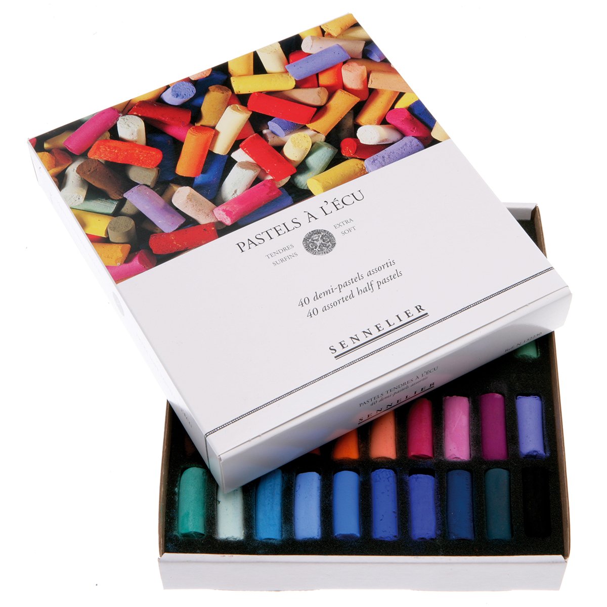 Sennelier Extra Soft Pastels 40 Half Stick Assorted Set