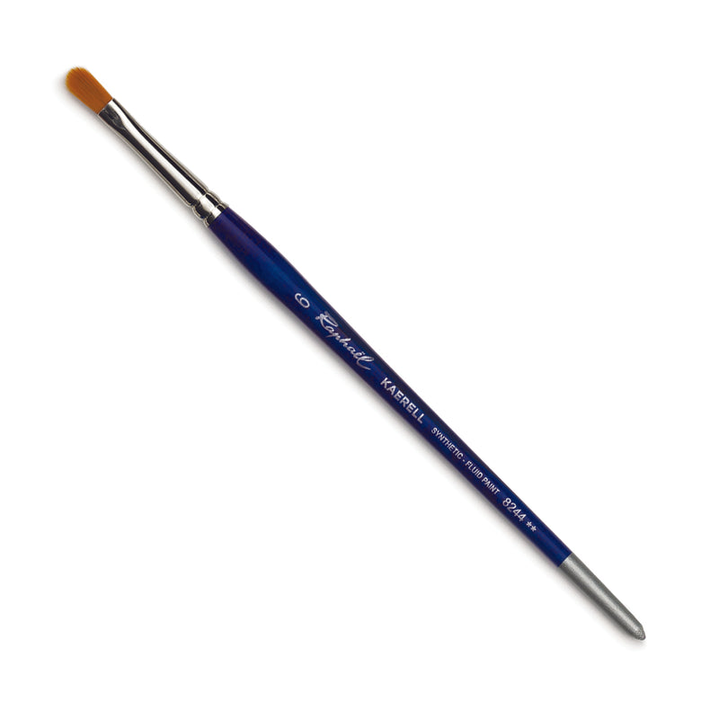 Raphael 8244 Kaerell Filbert Synthetic Brush Multi-media Brush Art Nebula