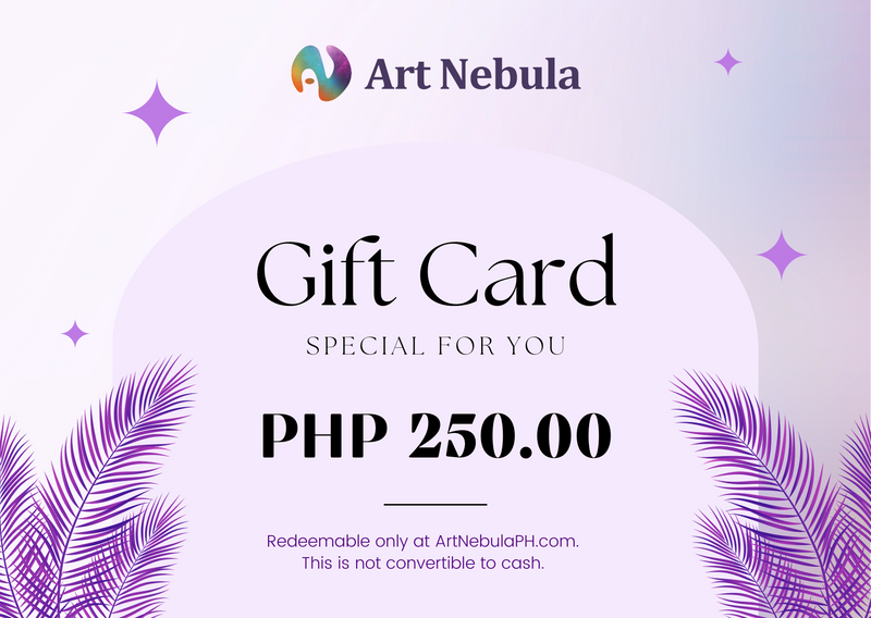 Art Nebula Gift Card Gift Cards Art Nebula