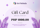 Art Nebula Gift Card Gift Cards Art Nebula