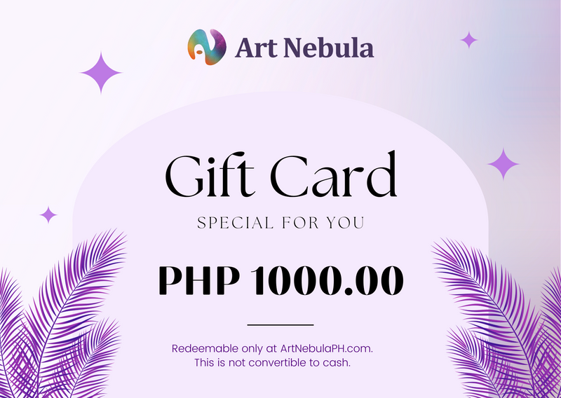 Art Nebula Gift Card Gift Cards Art Nebula