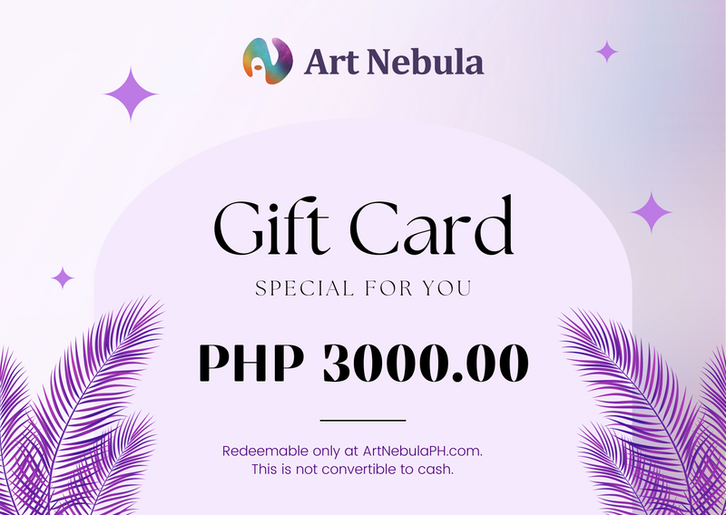 Art Nebula Gift Card Gift Cards Art Nebula