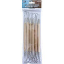 Art Advantage 8" Double Ribbon Tool Set 6 Piece Set Sculpting Art Nebula