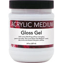 Art Advantage 8 oz. Gloss Acrylic Gel Medium Mediums & Finishes Art Nebula