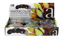 Art Advantage Paint Set Watercolor Compact 24 Color Watercolor Paint Art Nebula