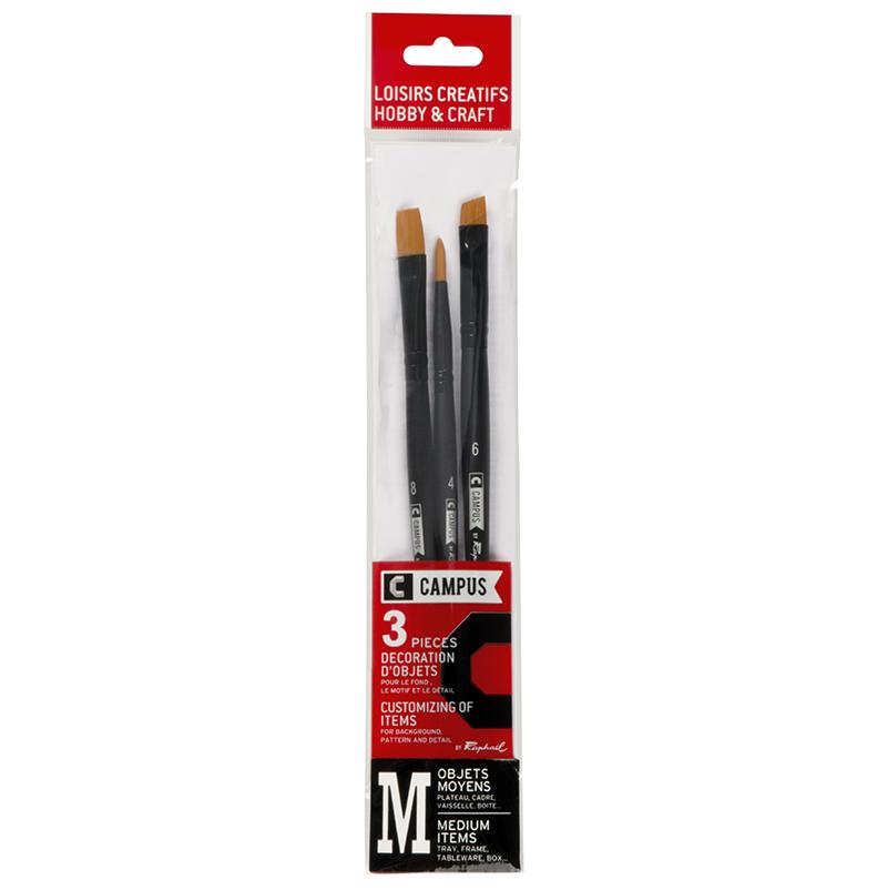 Campus Hobby Brush Set by Raphael Hobby Brushes Art Nebula