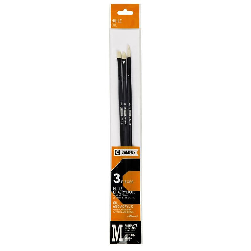 Campus Oil Brush Set by Raphael Oil Painting Brush Art Nebula