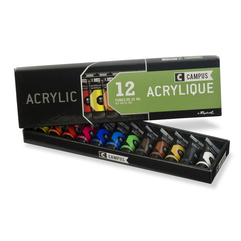 Campus by Raphael Acrylic Cardboard Set Acrylic Paint Art Nebula