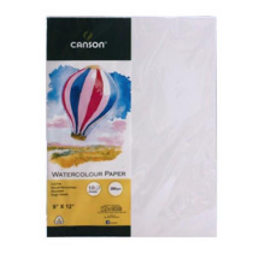 Canson 10-sheet Watercolor Balloon Pack Watercolor Sheets & Rolls Art Nebula