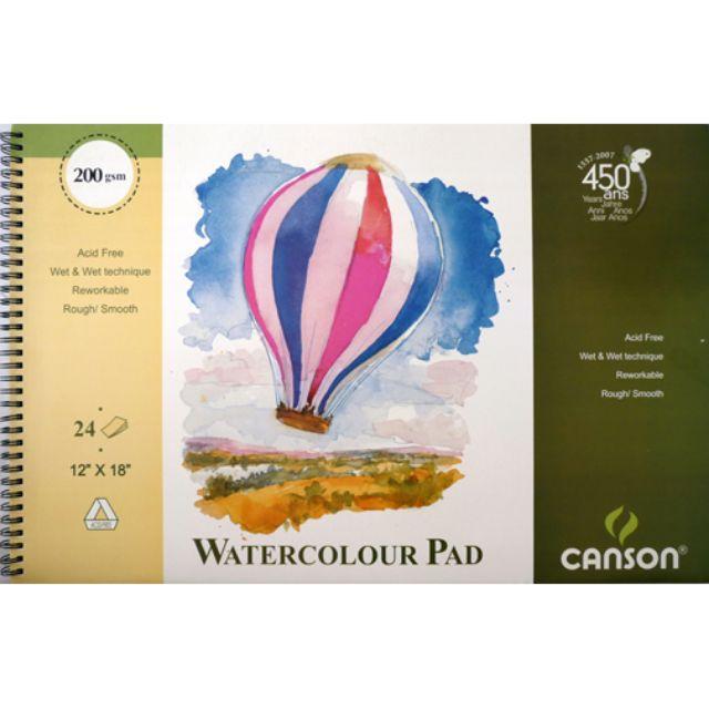 Canson Balloon Watercolour Pad - 200gsm Watercolor Pads & Blocks Art Nebula