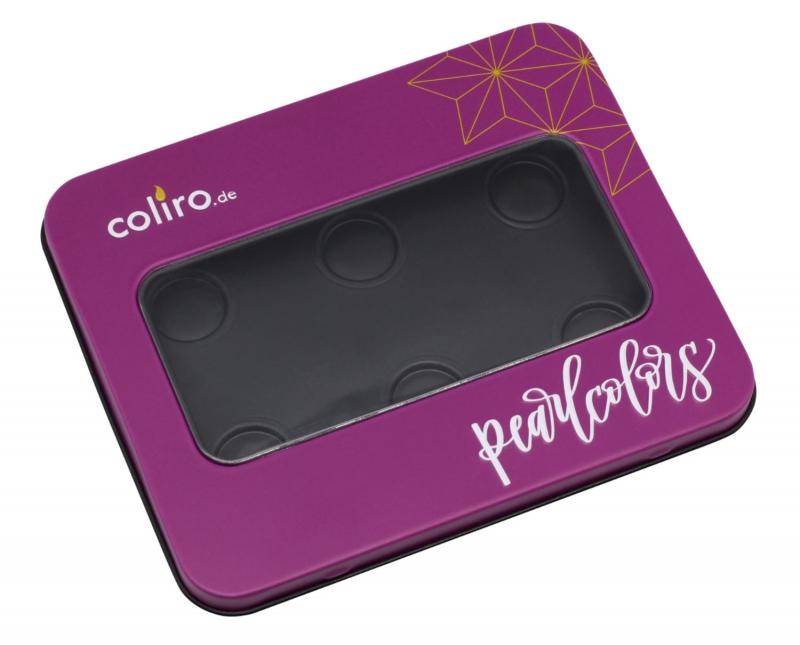 Coliro (by Finetec GmbH) Empty Metal Box for 6 Colors Coliro Cases Art Nebula