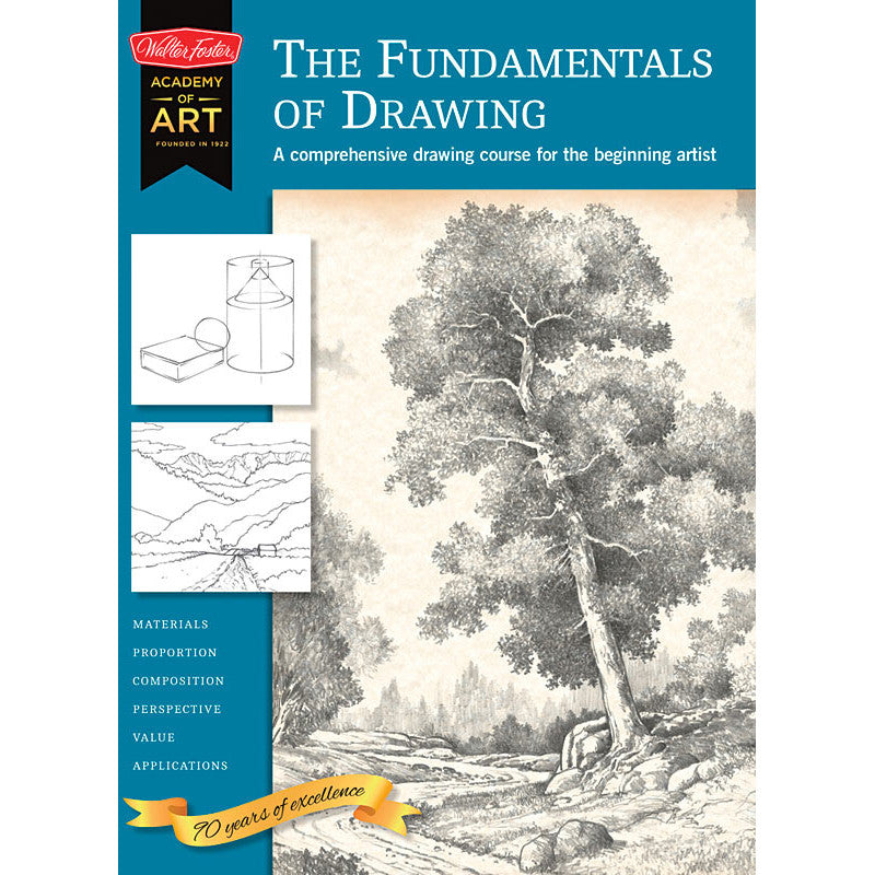 Walter Foster Fundamentals of Drawing Academy of Art Book - Art Nebula