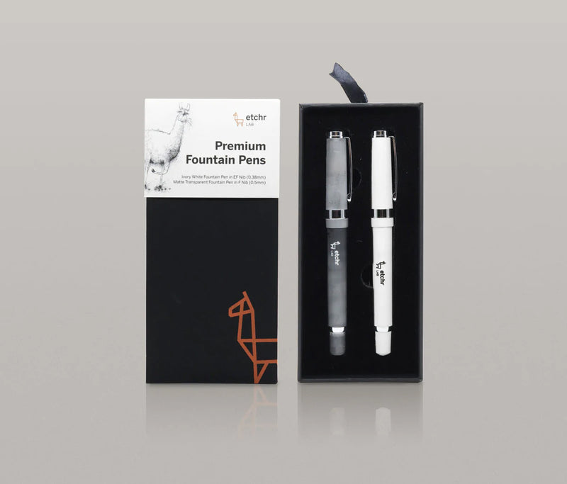 Etchr Lab Premium Fountain Pens Inked & Calligraphy Art Nebula