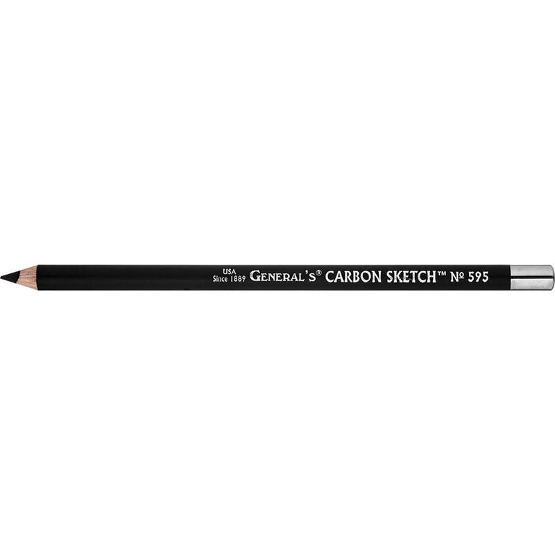 General Pencil Carbon Sketch Pencil with Sharpener