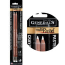 General's Multi Pastel Chalk Pencil - 2 pcs White set Pastels & Chalks Art Nebula