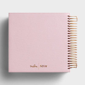 Illustrating Bible - NIV - Pink Bible Journal Art Nebula