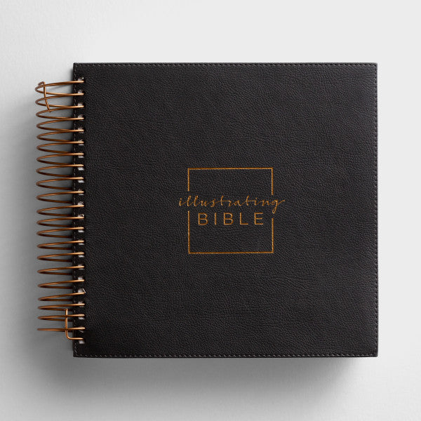 Illustrating Bible - NIV - Gray Bible Journal Art Nebula