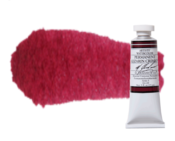 M Graham Permanent Alizarin Crimson 15ml Watercolor