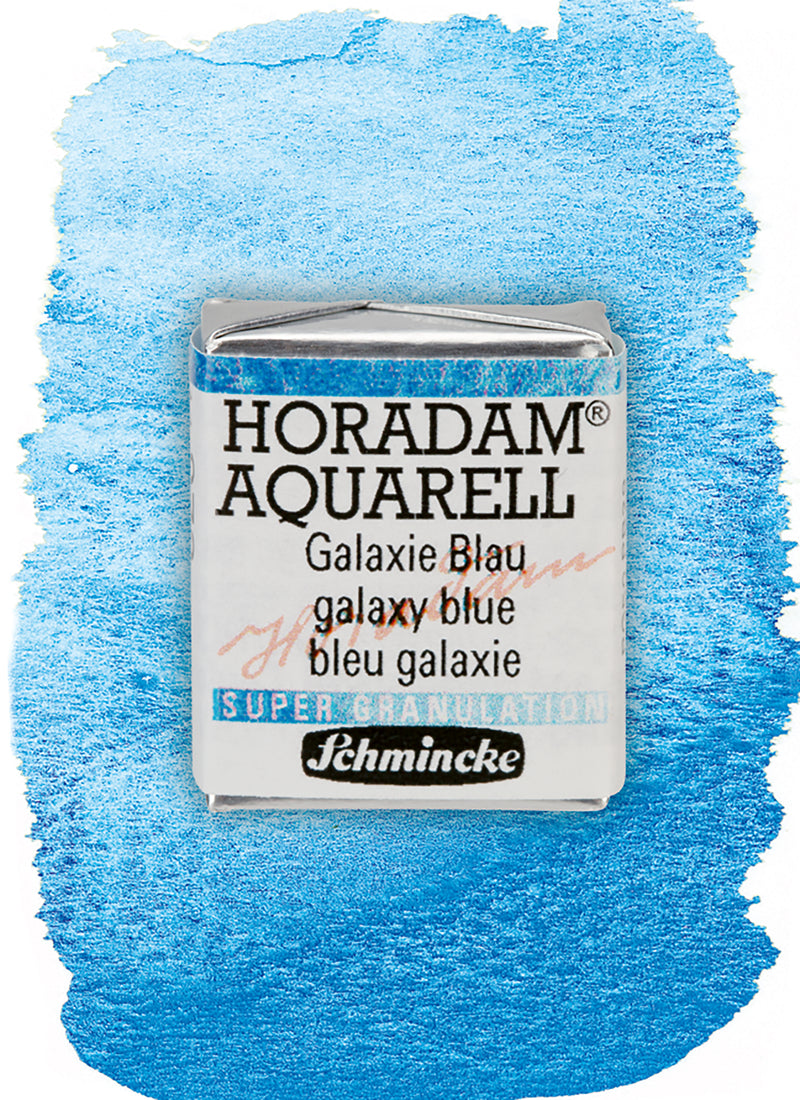 Schmincke Horadam Aquarell Super Granulating Watercolor Individual half pan Watercolor Paint Art Nebula