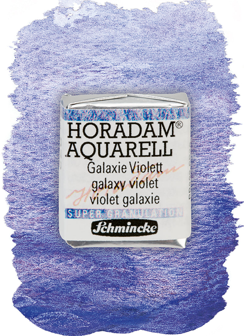 Schmincke Horadam Aquarell Super Granulating Watercolor Individual half pan Watercolor Paint Art Nebula