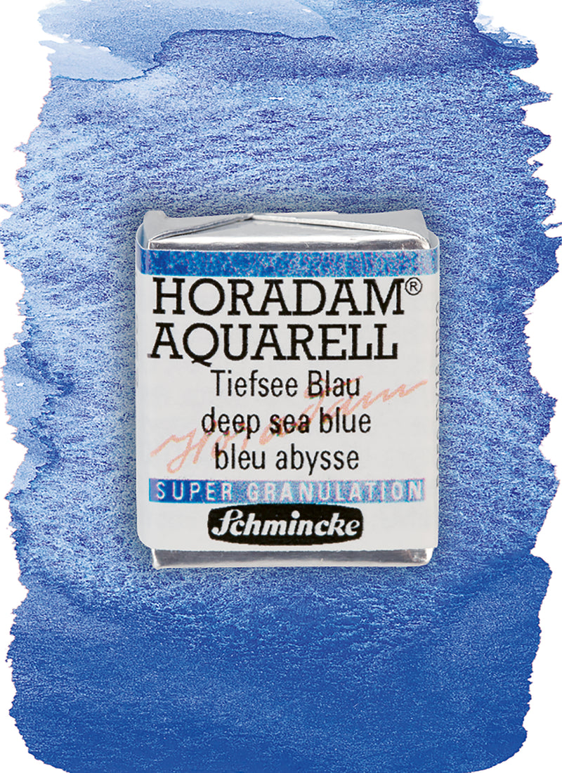 Schmincke Horadam Aquarell Super Granulating Watercolor Individual half pan Watercolor Paint Art Nebula