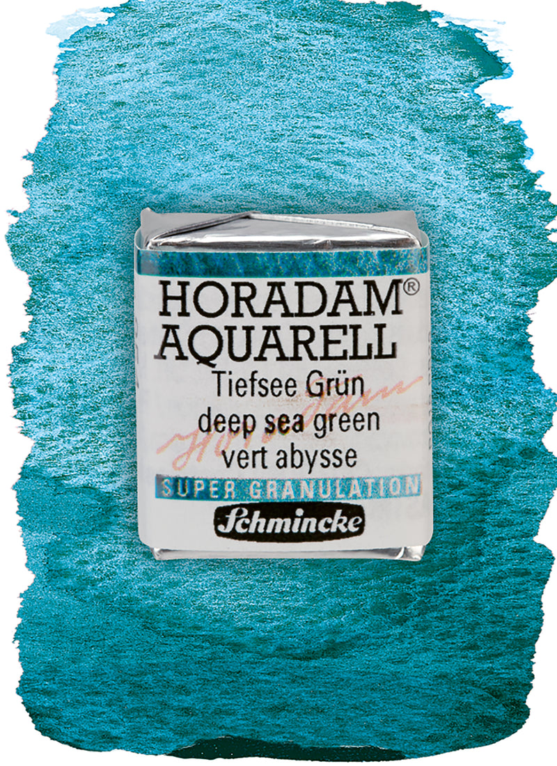 Schmincke Horadam Aquarell Super Granulating Watercolor Individual half pan Watercolor Paint Art Nebula