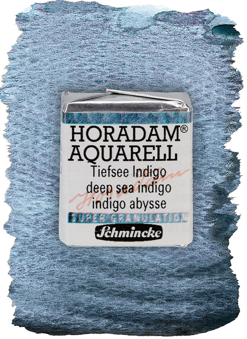 Schmincke Horadam Aquarell Super Granulating Watercolor Individual half pan Watercolor Paint Art Nebula