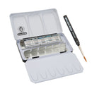 Schmincke Horadam Super Granulation Set - Deep Sea (5 x 1/2 pans + brush) Watercolor Paint Art Nebula