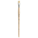 Raphael 363 Oleo White Hog - Flat Brush Oil Painting Brush Art Nebula