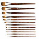 Raphael Series 8940 Precision Filbert Brush Multi-media Brush Art Nebula