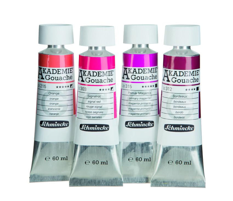 Schmincke Akademie Gouache Individual 60ml Tubes (Set B) Gouache Art Nebula