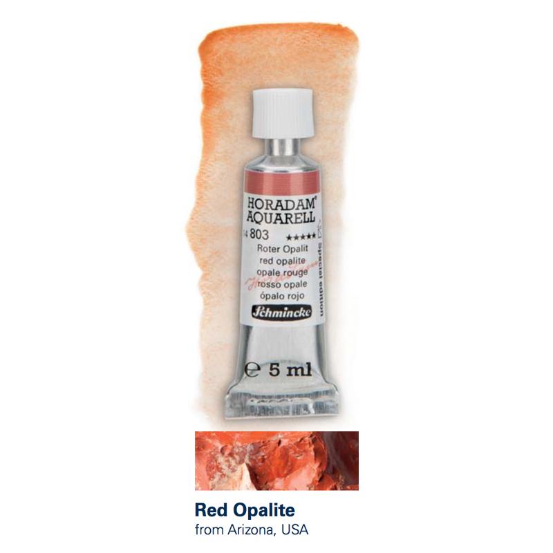 Schmincke Horadam Red Opalite Watercolour 5ml Tube (Limited Edition) Watercolor Paint Art Nebula