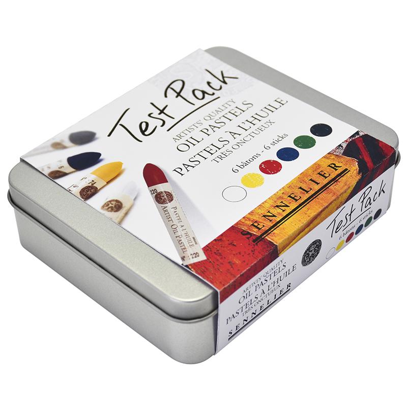 Sennelier Artist Oil Pastel Test Pack - 6 sticks Pastels & Chalks Art Nebula