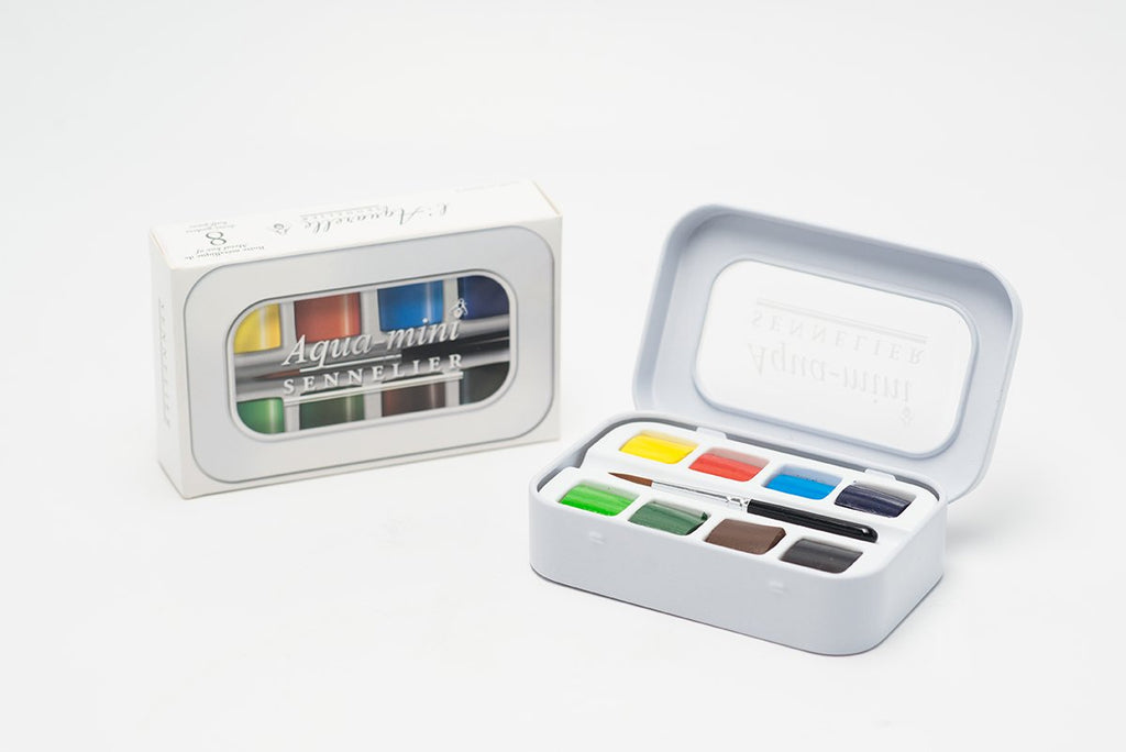Acquerello Sennelier Mezza Pansetta Van Dyck Brown: Colore Intenso Con Miele, Made In France