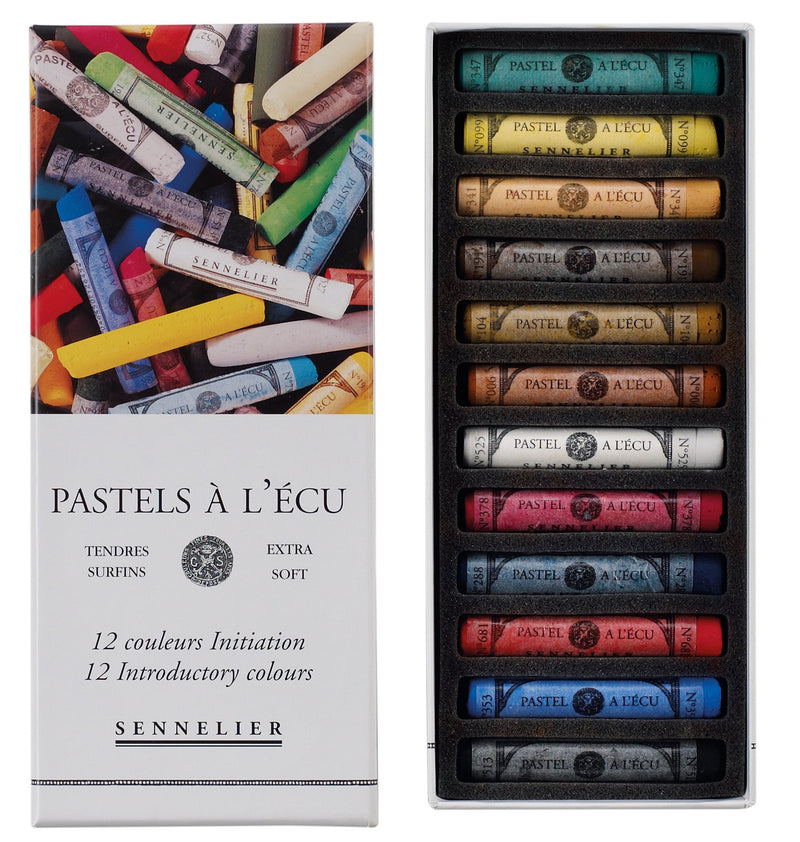 Sennelier Extra Soft Pastels 12 Color - Initiation Set Pastels & Chalks Art Nebula