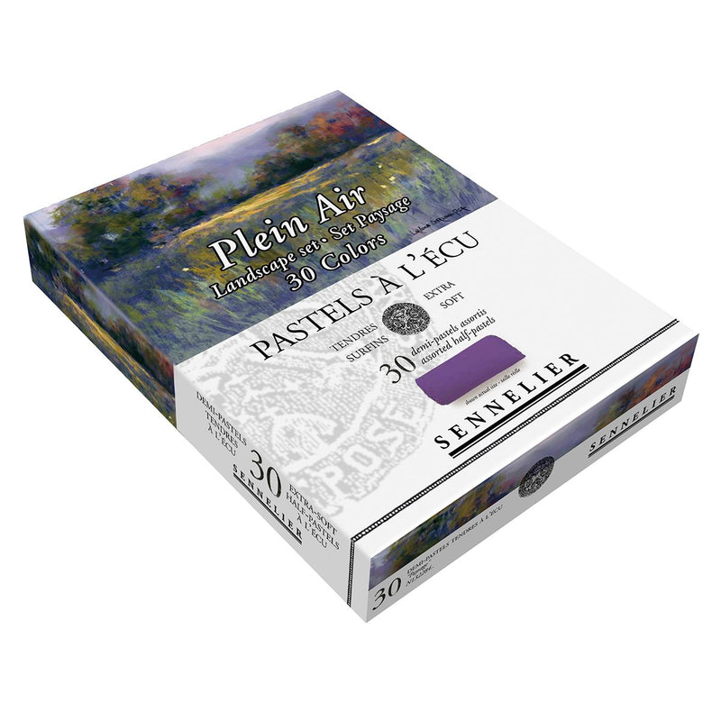 Sennelier Extra Soft Pastels 30 Half Stick - Landscape Set Pastels & Chalks Art Nebula