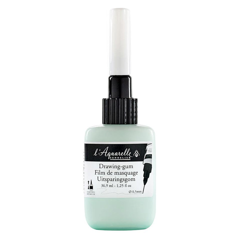 Sennelier Liquid Drawing Gum (Masking Fluid) - with applicator - 36.9ml Masking Fluid & Frisket Art Nebula