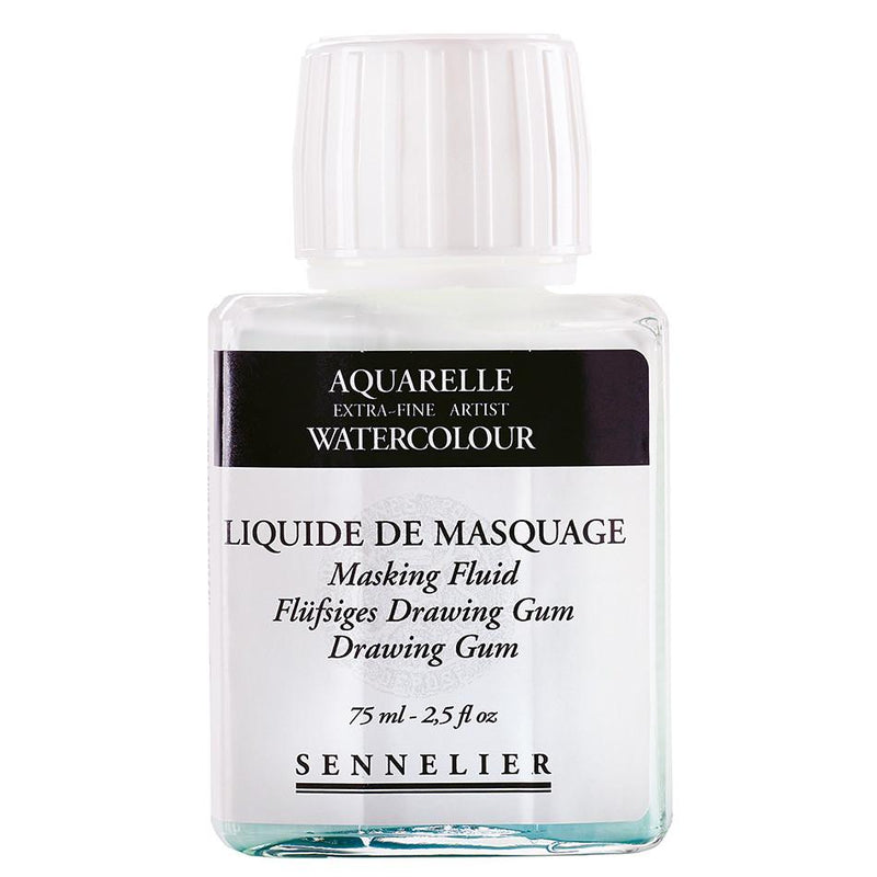 Sennelier Liquid Drawing Gum (Masking Fluid) 75ml Masking Fluid & Frisket Art Nebula