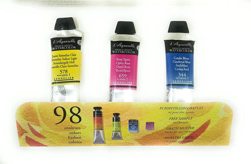 Sennelier Watercolor Sampler Watercolor Paint Art Nebula